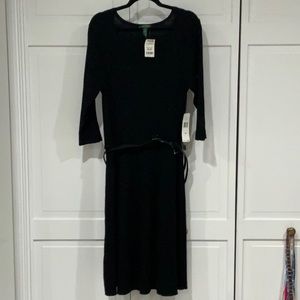 Women’s Ralph Lauren black sweater dress 2x